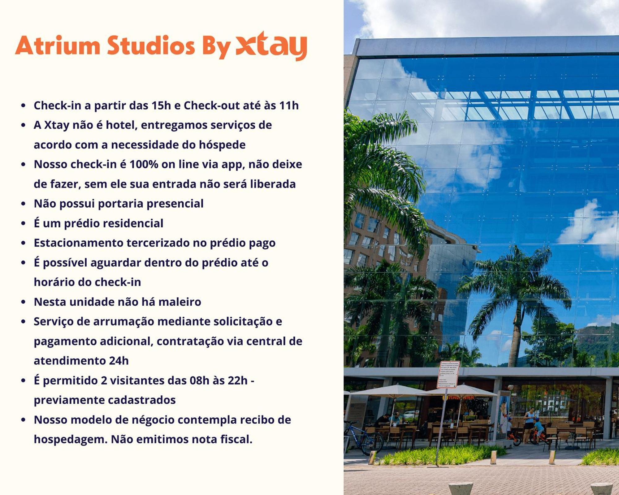 Atrium Studios By Xtay Em Palhoça Esterno foto